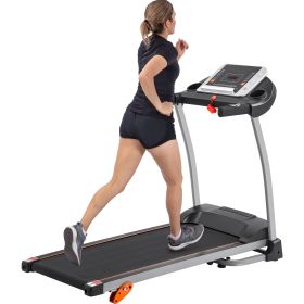 Home Use Easy Folding Treadmill,1.5HP Electric Running,Jogging Walking Machine (Color: BLACK)